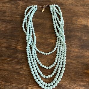 Teal plunder necklace